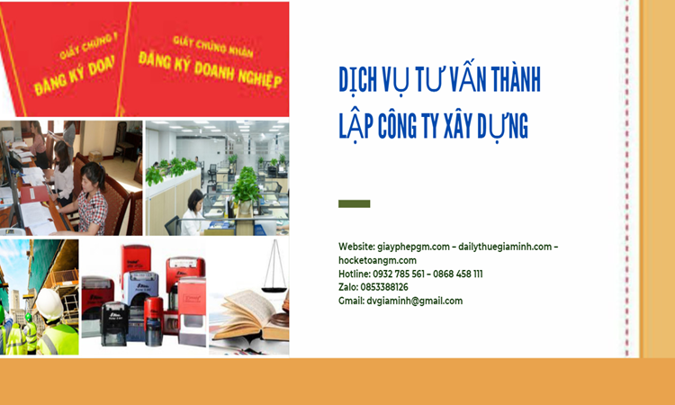 Thành lập công ty vật liệu xây dựng đúng luật tại Nha Trang