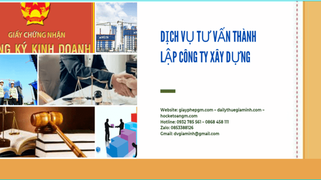 Thành lập công ty vật liệu xây dựng đúng luật tại Ninh Thuận