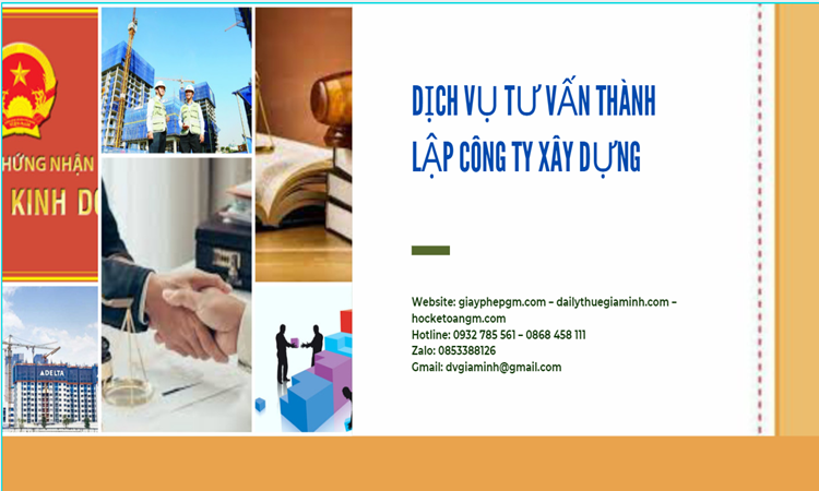 Thành lập công ty vật liệu xây dựng đúng luật tại Phú Yên