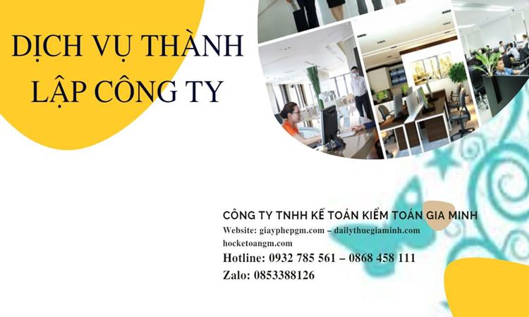 Thành lập công ty vật liệu xây dựng đúng luật tại Quận 5