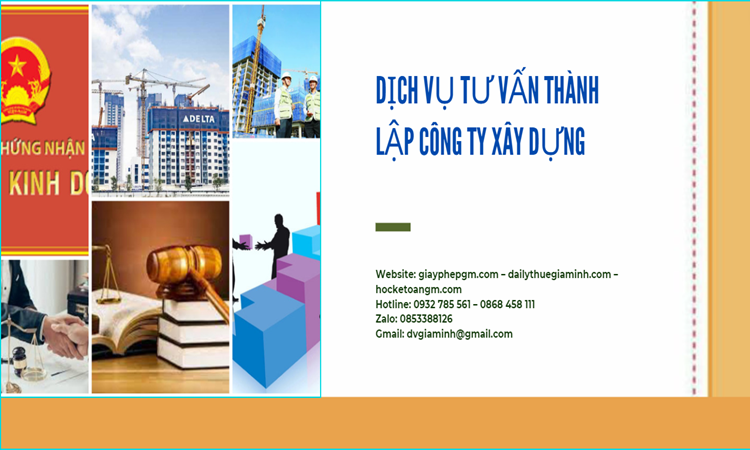 Thành lập công ty vật liệu xây dựng đúng luật tại Quảng Bình
