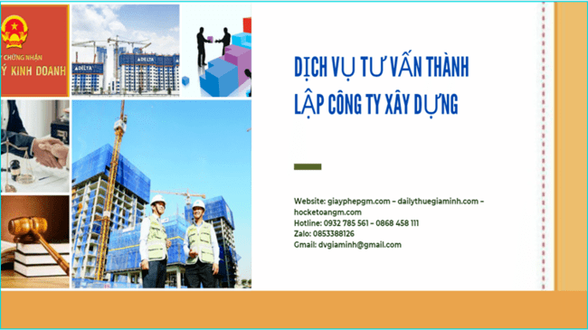 Thành lập công ty vật liệu xây dựng đúng luật tại Quảng Ngãi
