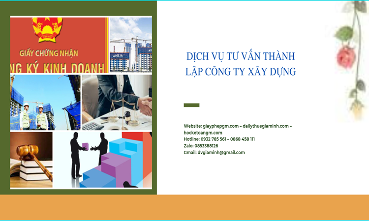 Thành lập công ty vật liệu xây dựng đúng luật tại Thành Phố Đà Nẵng