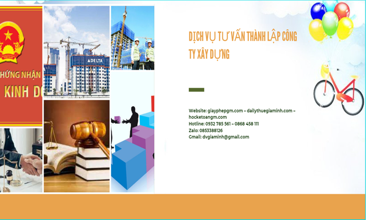 Thành lập công ty vật liệu xây dựng đúng luật tại Thành Phố Huế