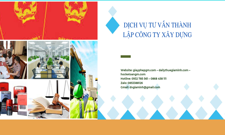 Thành lập công ty vật liệu xây dựng đúng luật tại Thị Xã Mỹ Hào