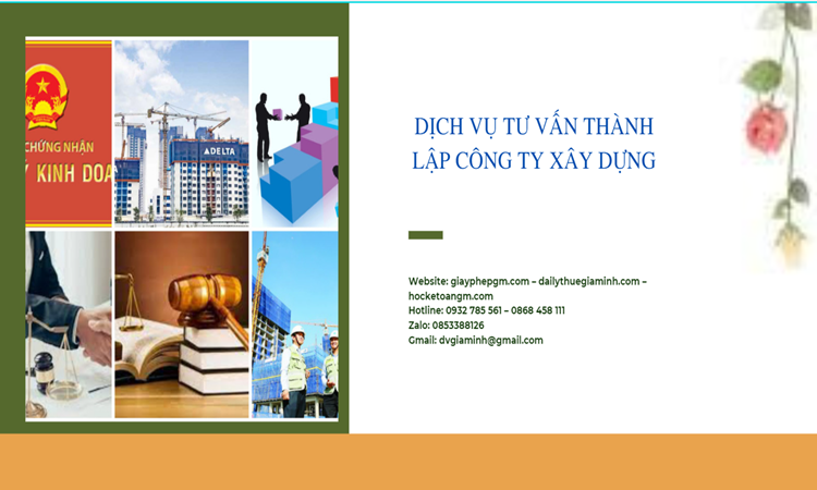 Thành lập công ty vật liệu xây dựng đúng luật tại Quận Hải Châu