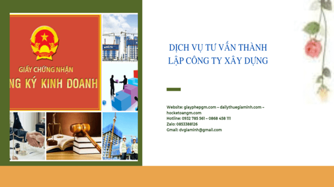 Thành lập công ty vật liệu xây dựng đúng luật tại TP Hải Phòng