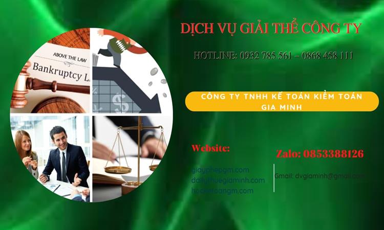THỦ TỤC GIẢI THỂ CÔNG TY TẠI ĐIỆN BIÊN CHUYÊN NGHIỆP NHANH 4 Thủ tục giải thể công ty tại Điện Biên