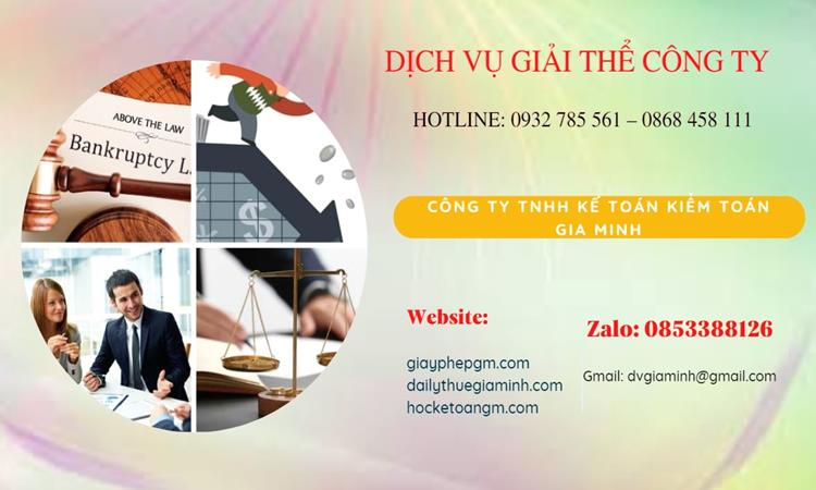Thủ tục giải thể công ty tại Hải Phòng