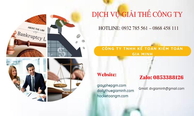 Thủ tục giải thể công ty tại Huyện Sóc Sơn