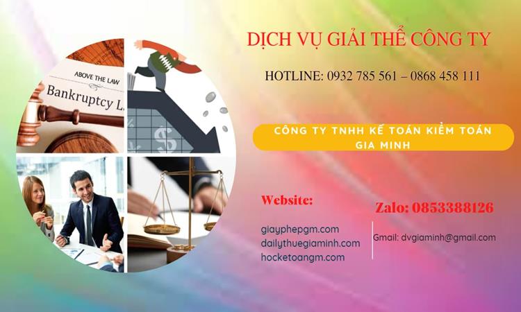 Thủ tục giải thể công ty tại Khánh Hòa