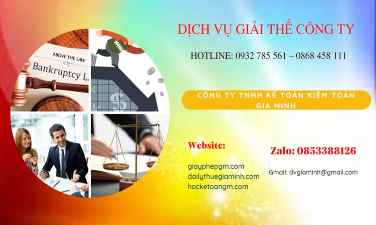 Thủ tục giải thể công ty tại Kiên Giang