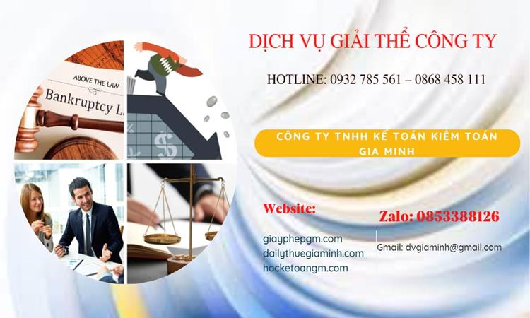 THỦ TỤC GIẢI THỂ CÔNG TY TẠI LÂM ĐỒNG CHUYÊN NGHIỆP NHANH 3 Thủ tục giải thể công ty tại Lâm Đồng
