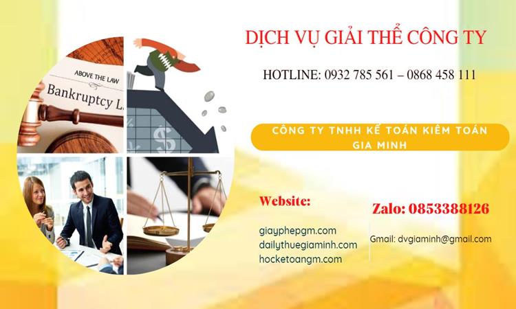 Thủ tục giải thể công ty tại ninh bình chuyên nghiệp nhanh 4 Thủ tục giải thể công ty tại Ninh Bình