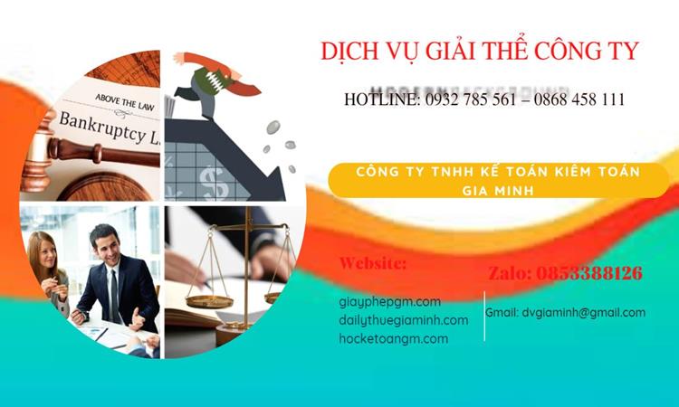 Thủ tục giải thể công ty tại Phú Quốc