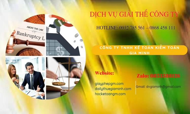 Thủ tục giải thể công ty tại Phú Yên