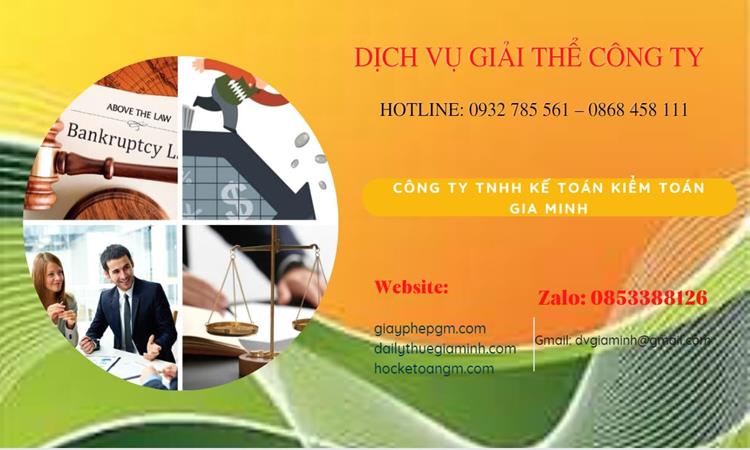 Thủ tục giải thể công ty tại Quảng Bình