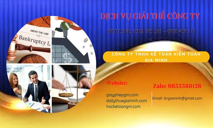 Thủ tục giải thể công ty tại Quảng Ngãi
