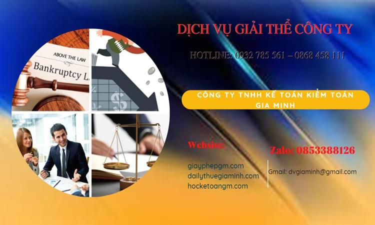 THỦ TỤC GIẢI THỂ CÔNG TY TẠI QUẢNG TRỊ CHUYÊN NGHIỆP NHANH 4 Thủ tục giải thể công ty tại Quảng Trị