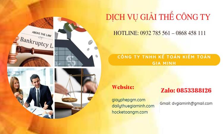 Thủ tục giải thể công ty tại Sóc Trăng
