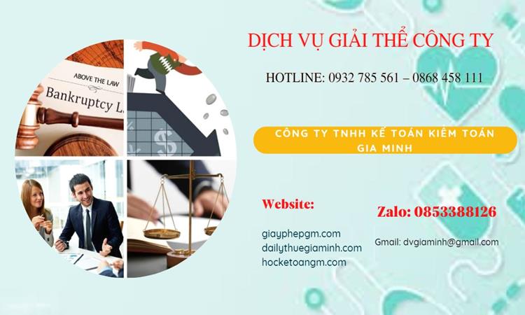 Thủ tục giải thể công ty tại Thành Phố Hưng Yên