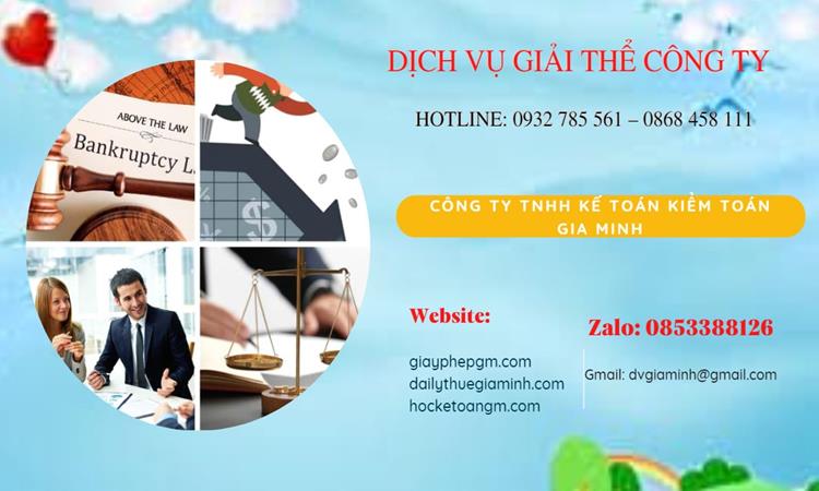 Thủ tục giải thể công ty tại Thị Xã Mỹ Hào