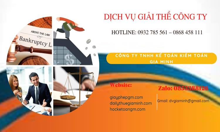 Thủ tục giải thể công ty tại TP Đà Nẵng