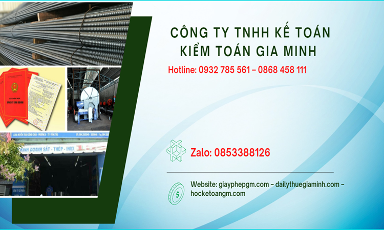 Thủ tục mở doanh nghiệp bán buôn sắt thép 8 Thủ tục mở doanh nghiệp bán buôn sắt thép