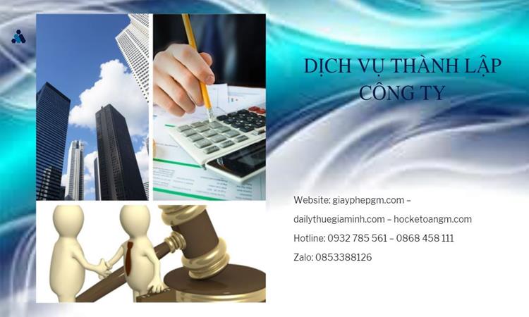 Thủ tục thành lập công ty bất động sản tại Huyện Hóc Môn