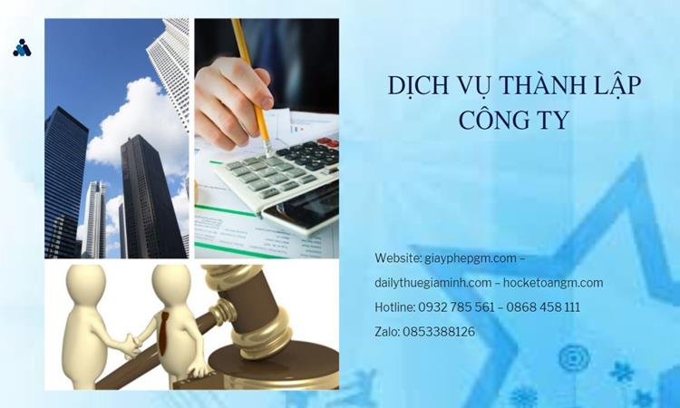 Thủ tục thành lập công ty bất động sản tại Huyện Nhà Bè