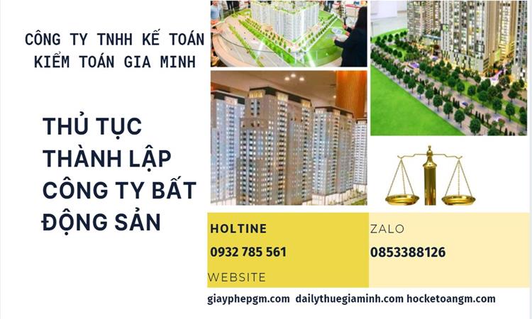 Thủ tục thành lập công ty bất động sản tại Kon Tum