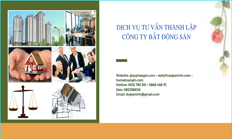 Thủ tục thành lập công ty bất động sản tại Lạng Sơn