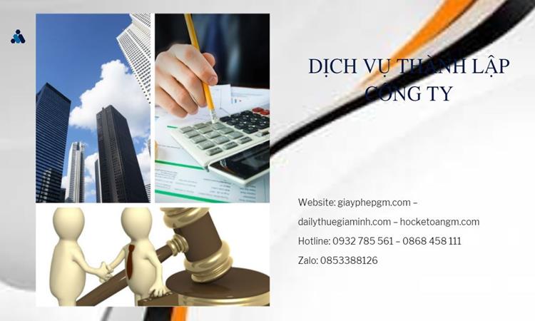 Thủ tục thành lập công ty bất động sản tại Quận 3