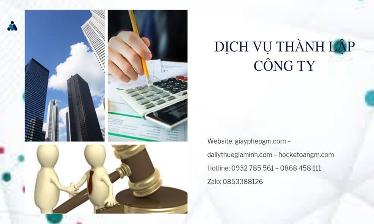Thủ tục thành lập công ty bất động sản tại Quận 5