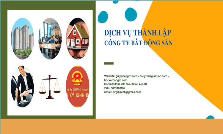 Thủ tục thành lập công ty bất động sản tại Quận Hải Châu