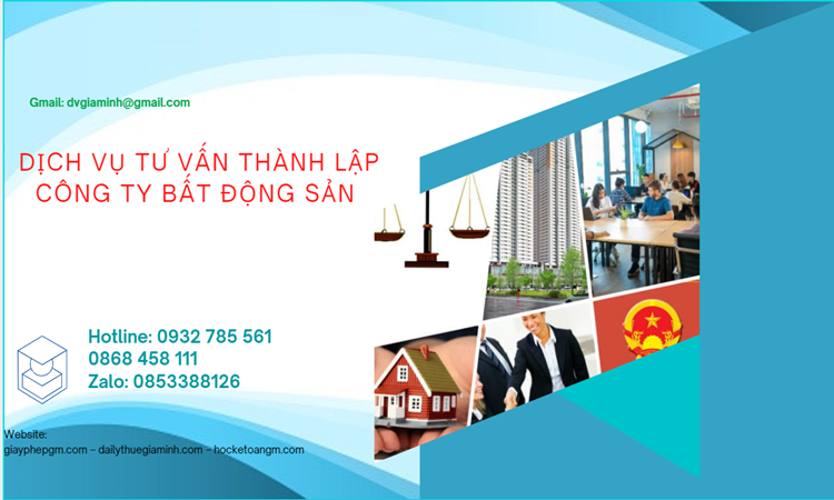 Thủ tục thành lập công ty bất động sản tại Yên Bái