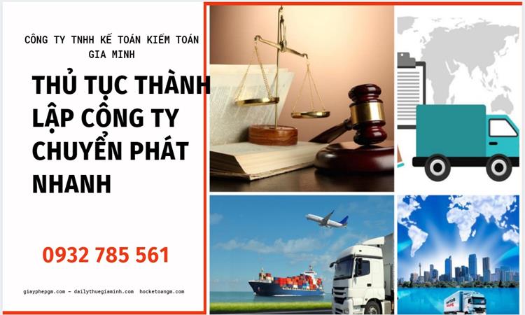 Thủ tục thành lập công ty chuyển phát nhanh tại An Giang