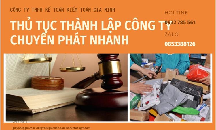 Thủ tục thành lập công ty chuyển phát nhanh tại Đà Nẵng