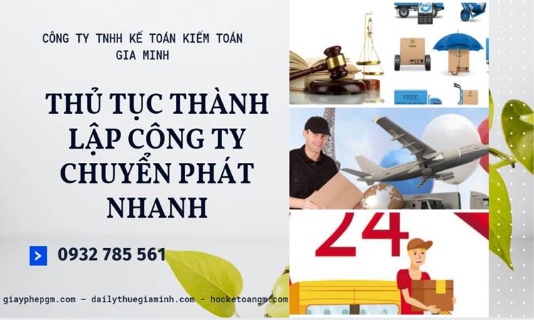 Thủ tục thành lập công ty chuyển phát nhanh tại Huyện Bình Lục