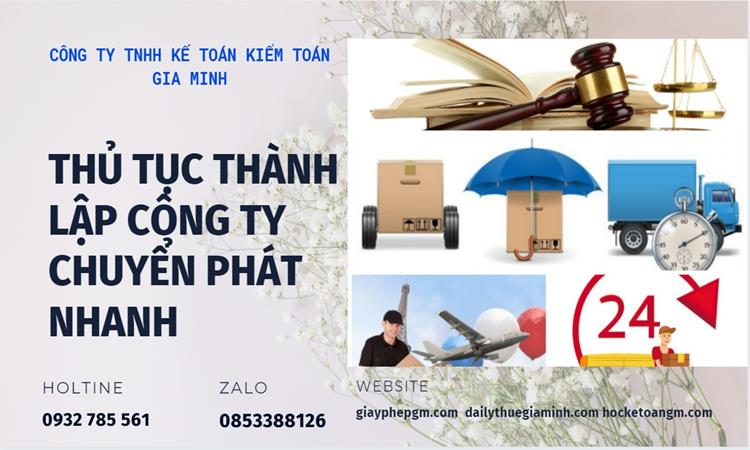 Thủ tục thành lập công ty chuyển phát nhanh tại Huyện Văn Giang