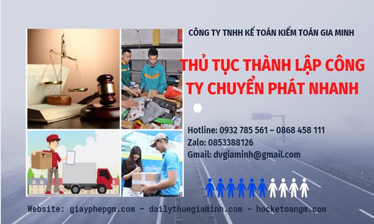 Thủ tục thành lập công ty chuyển phát nhanh tại Lâm Đồng