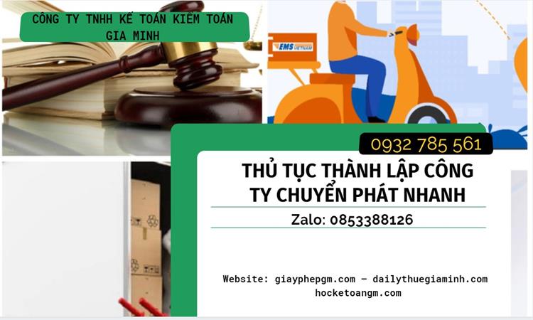 Thủ tục thành lập công ty chuyển phát nhanh tại Quận 11