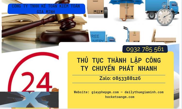 Thủ tục thành lập công ty chuyển phát nhanh tại Quận Hà Đông