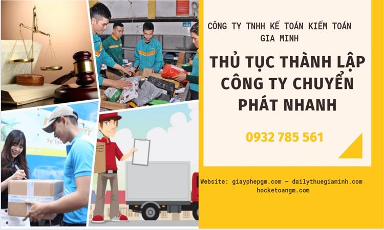 Thủ tục thành lập công ty chuyển phát nhanh tại Quảng Nam