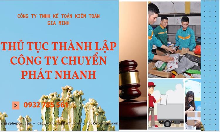 Thủ tục thành lập công ty chuyển phát nhanh tại Thành Phố Đà Nẵng