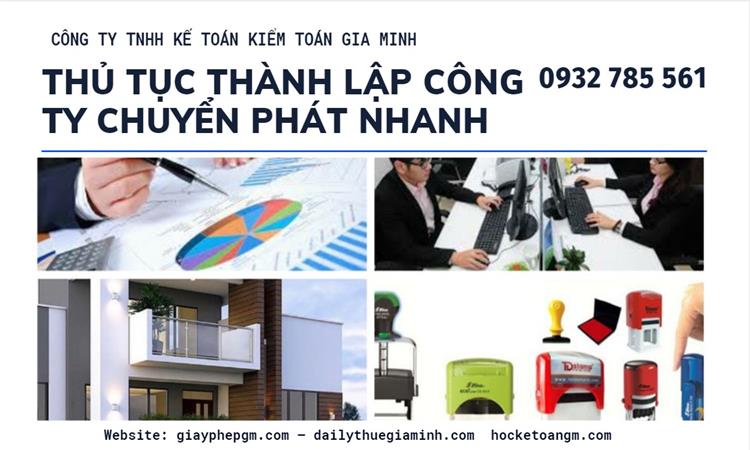 Thủ tục thành lập công ty chuyển phát nhanh tại Thành Phố Hải Phòng