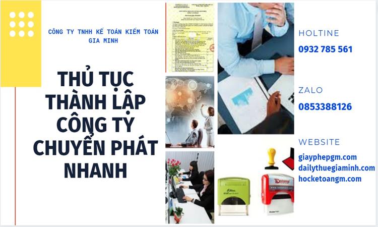 Thủ tục thành lập công ty chuyển phát nhanh tại Quận Hải Châu