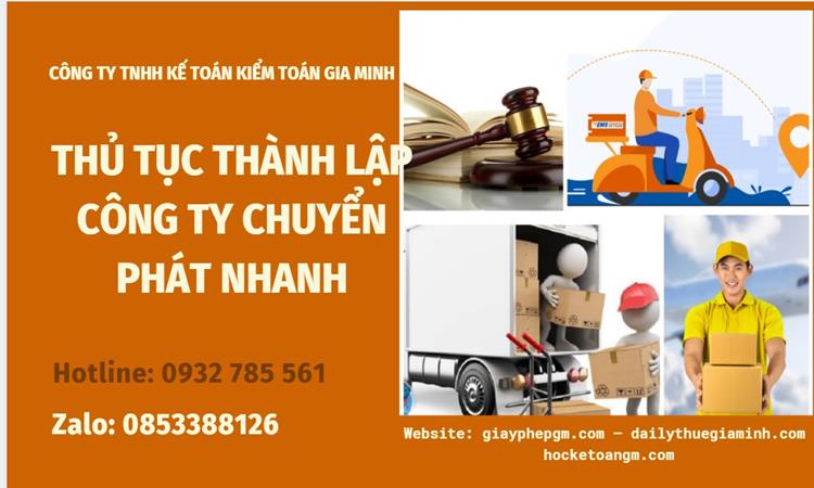Thủ tục thành lập công ty chuyển phát nhanh tại TP Hải Phòng