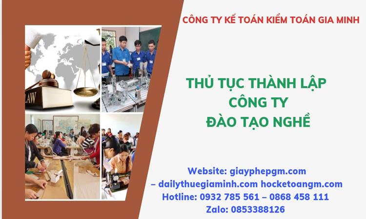 Thủ tục thành lập công ty đào tạo nghề tại Huyện Chương Mỹ