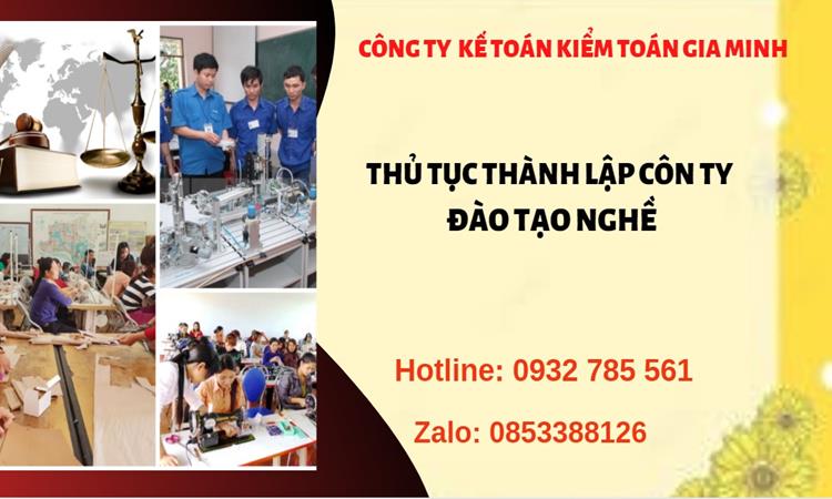 Thủ tục thành lập công ty đào tạo nghề tại Huyện Hóc Môn